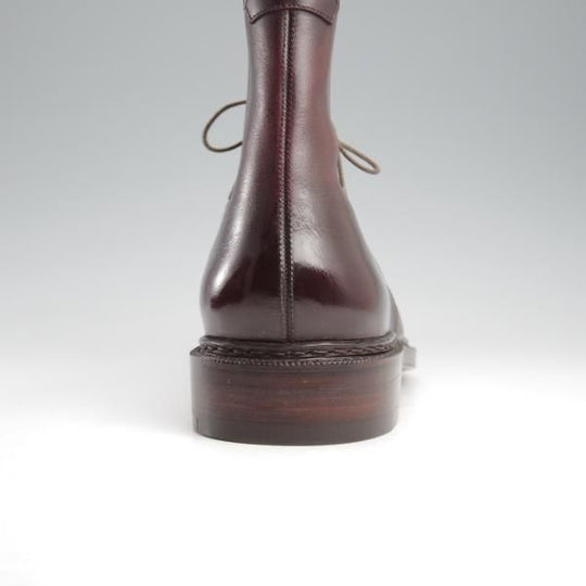 未使用★(HM)ギルド・オブ・クラフツ US7D【税込上代￥231,000-★ノルウィージャン製法/純正ツリー付】Carbonel/赤茶★k399