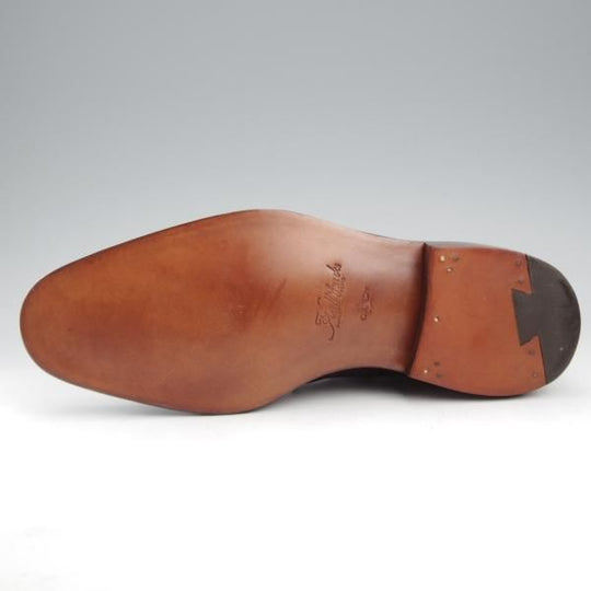 未使用★(HM)ギルド・オブ・クラフツ US7D【税込上代￥231,000-★ノルウィージャン製法/純正ツリー付】Carbonel/赤茶★k399