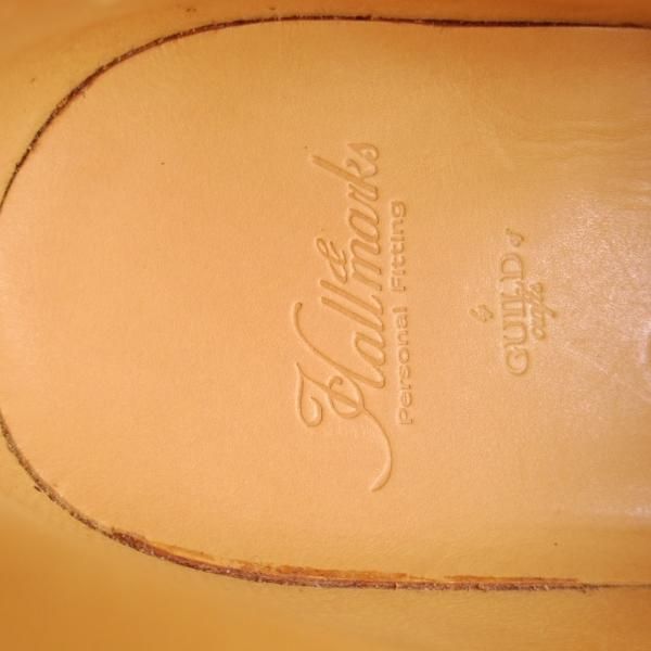 未使用★(HM)ギルド・オブ・クラフツ US7D【税込上代￥231,000-★ノルウィージャン製法/純正ツリー付】Carbonel/赤茶★k399