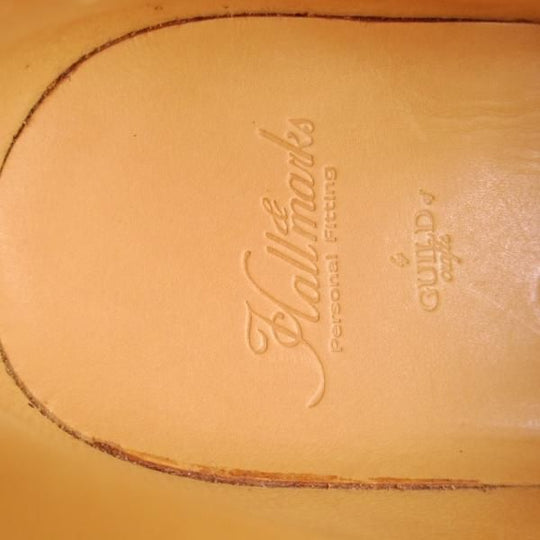 未使用★(HM)ギルド・オブ・クラフツ US7D【税込上代￥231,000-★ノルウィージャン製法/純正ツリー付】Carbonel/赤茶★k399