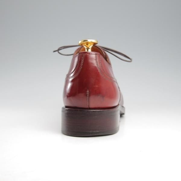 極上★(スペイン製)カルミナ SIZE 6.5【貴重★コードバン仕様/トレーディングポスト別注】Uチップ/赤茶/旧アルバラデホ/CARMINA★k401