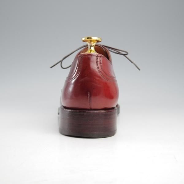 極上★(スペイン製)カルミナ SIZE 6.5【貴重★コードバン仕様/トレーディングポスト別注】Uチップ/赤茶/旧アルバラデホ/CARMINA★k401