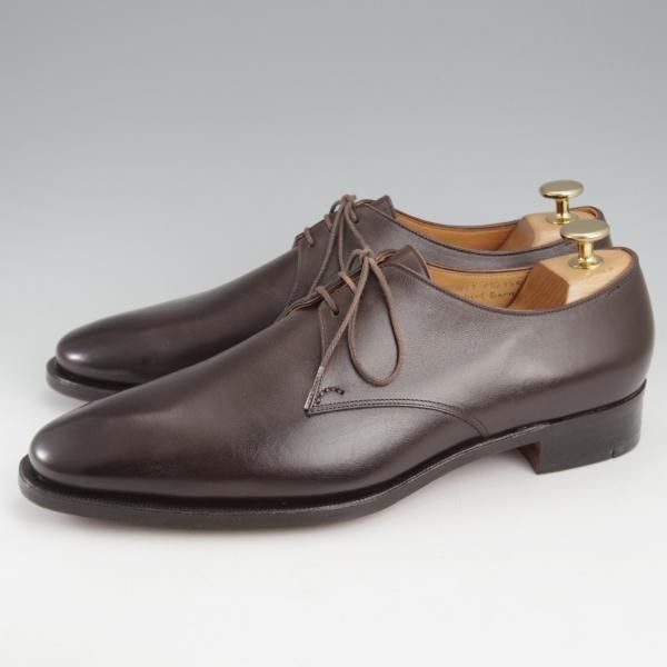 未使用★(HM)ギルド・オブ・クラフツ US7.5C【税込上代￥165,000-★Robert Burns/ハンドソーンウェルテッド製法】カーフ/濃茶★k402