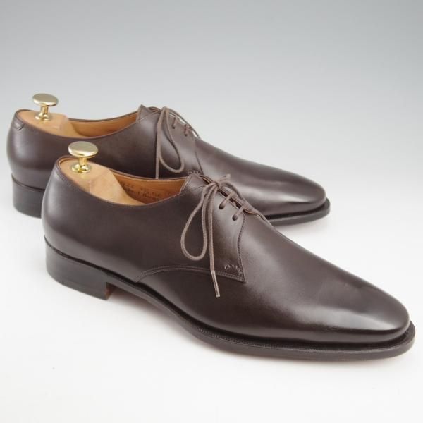 未使用★(HM)ギルド・オブ・クラフツ US7.5C【税込上代￥165,000-★Robert Burns/ハンドソーンウェルテッド製法】カーフ/濃茶★k402