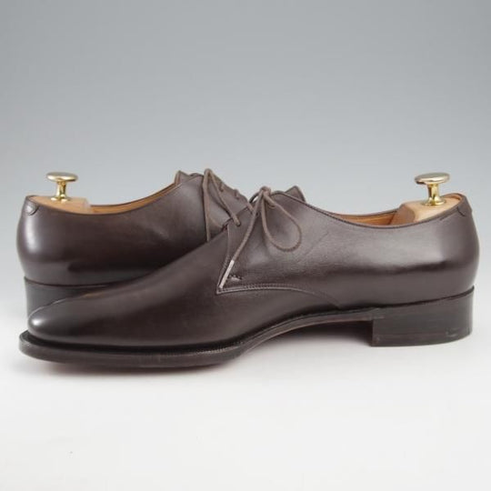 未使用★(HM)ギルド・オブ・クラフツ US7.5C【税込上代￥165,000-★Robert Burns/ハンドソーンウェルテッド製法】カーフ/濃茶★k402