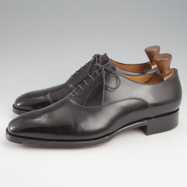 未使用★(HM)ギルド・オブ・クラフツ US7D【★税込上代￥176,000-★ハンドソーンウェルテッド製法/純正ツリー付き】Felix/カーフ/黒★k403