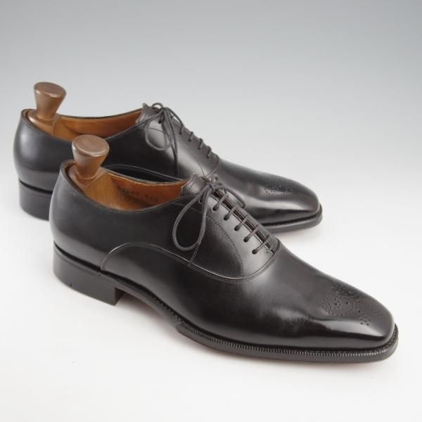 未使用★(HM)ギルド・オブ・クラフツ US7D【★税込上代￥176,000-★ハンドソーンウェルテッド製法/純正ツリー付き】Felix/カーフ/黒★k403