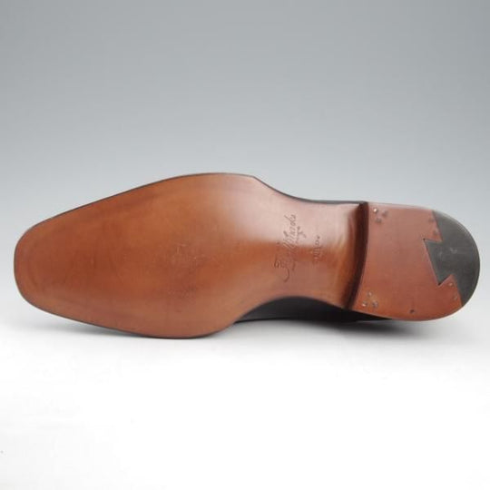 未使用★(HM)ギルド・オブ・クラフツ US7D【★税込上代￥176,000-★ハンドソーンウェルテッド製法/純正ツリー付き】Felix/カーフ/黒★k403