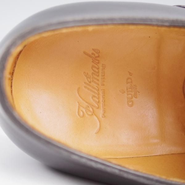 未使用★(HM)ギルド・オブ・クラフツ US7D【★税込上代￥176,000-★ハンドソーンウェルテッド製法/純正ツリー付き】Felix/カーフ/黒★k403