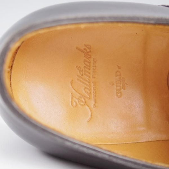 未使用★(HM)ギルド・オブ・クラフツ US7D【★税込上代￥176,000-★ハンドソーンウェルテッド製法/純正ツリー付き】Felix/カーフ/黒★k403