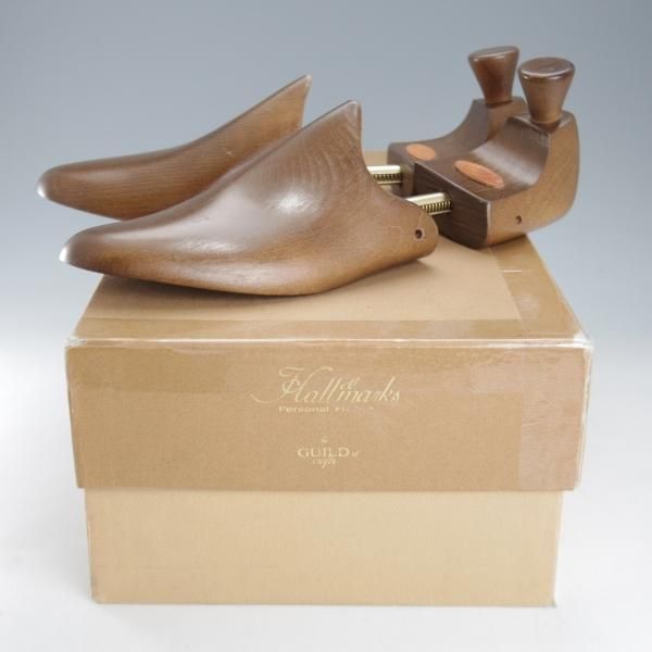 未使用★(HM)ギルド・オブ・クラフツ US7D【★税込上代￥176,000-★ハンドソーンウェルテッド製法/純正ツリー付き】Felix/カーフ/黒★k403