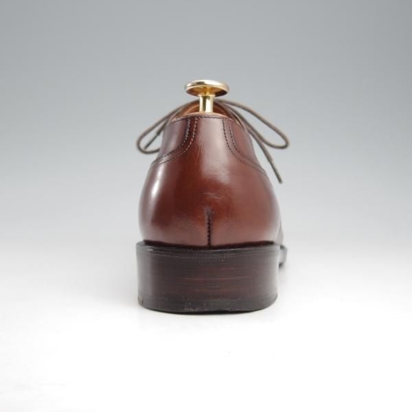 極上★42ndロイヤルハイランド SIZE 6【スキンステッチ★EG/ドーバー似寄りモデル/EXCLUSIVEライン】Uチップ/カーフ/濃茶★k404
