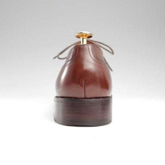 極上★42ndロイヤルハイランド SIZE 6【スキンステッチ★EG/ドーバー似寄りモデル/EXCLUSIVEライン】Uチップ/カーフ/濃茶★k404