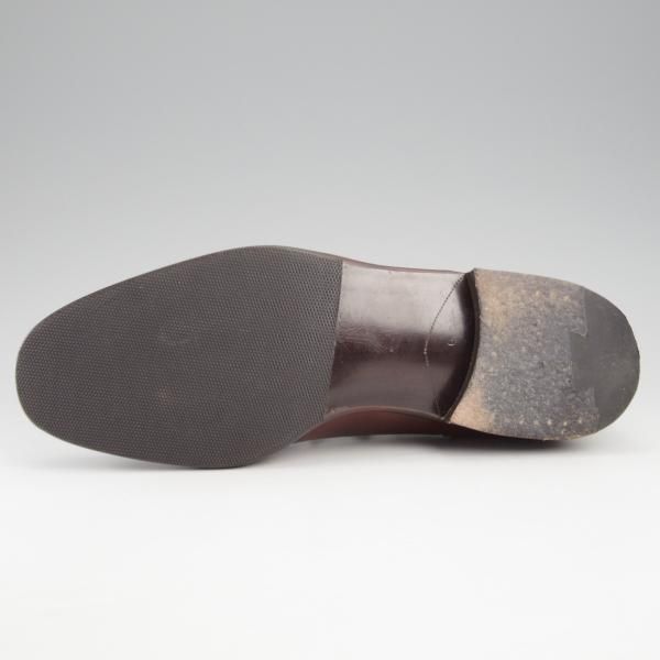 極上★42ndロイヤルハイランド SIZE 6【スキンステッチ★EG/ドーバー似寄りモデル/EXCLUSIVEライン】Uチップ/カーフ/濃茶★k404