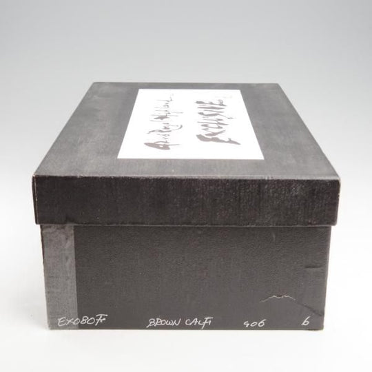 極上★42ndロイヤルハイランド SIZE 6【スキンステッチ★EG/ドーバー似寄りモデル/EXCLUSIVEライン】Uチップ/カーフ/濃茶★k404