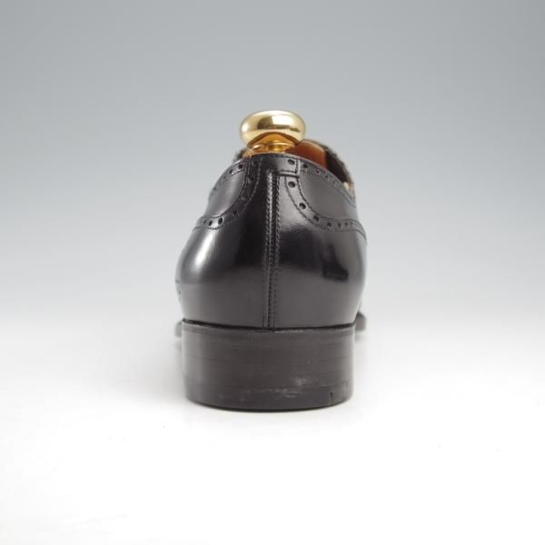 未使用★(HM)ギルド・オブ・クラフツ US7.5C【税込上代￥495,000-★最上級/フルハンドメイド仕様/純正ツリー付】カーフ/黒★k406