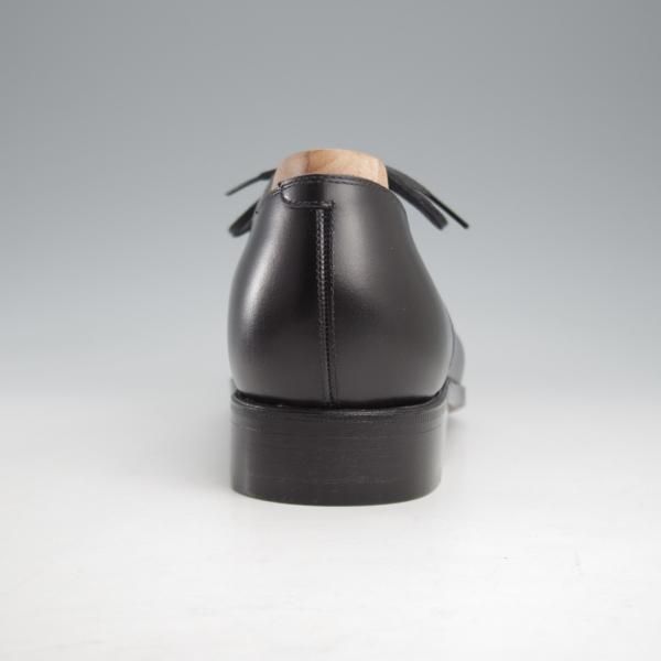 未使用★(浅草)ギルド・オブ・クラフツ SIZE 7(M)【定価￥115,500-★Blackie/(英国製)純正シューツリー付き】ストレートチップ/黒★k409