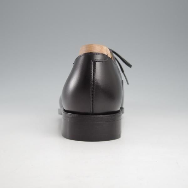 未使用★(浅草)ギルド・オブ・クラフツ SIZE 7(M)【定価￥115,500-★Blackie/(英国製)純正シューツリー付き】ストレートチップ/黒★k409