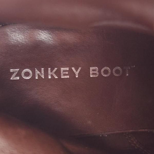 ★(東欧)ゾンキー・ブーツ SIZE 6.5【現行定価14万円程度★ジャコメッティ同工場製/(伊)WALLES】ZB022/ブーツ/コンビ/茶/ZONKEY BOOT★k411