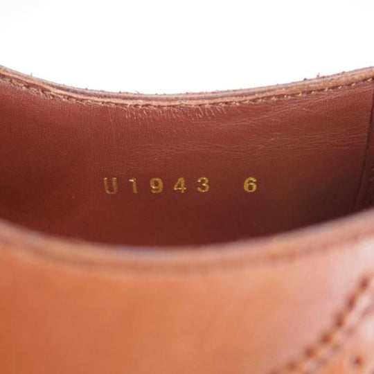 極上★ユニオンインペリアル SIZE 6【定価￥47,300-★セミブローグ/U1943】カーフ/茶/メンズ/Union Imperial★k413