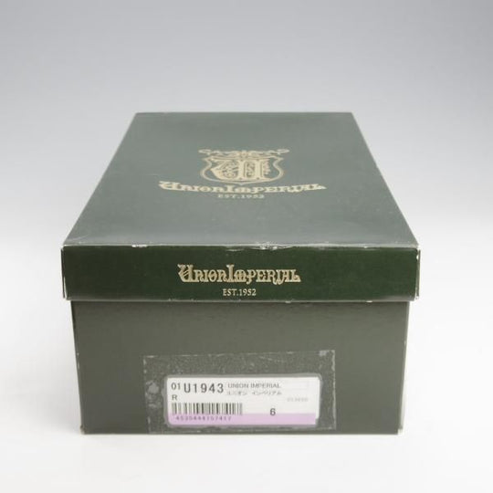 極上★ユニオンインペリアル SIZE 6【定価￥47,300-★セミブローグ/U1943】カーフ/茶/メンズ/Union Imperial★k413