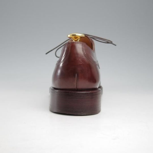 極上★(スペイン製)カルミナ SIZE 6.5【貴重★濃茶系コードバン仕様/トレーディングポスト別注】Uチップ/旧アルバラデホ/CARMINA★k414