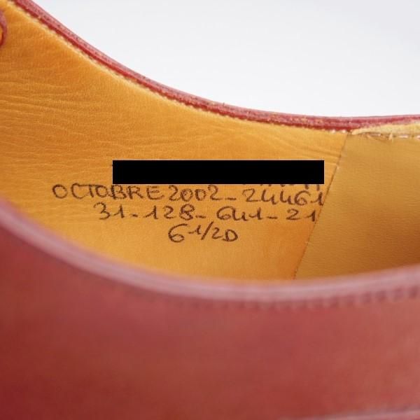 ★J.M.ウエストン 6.5D【現オーダー価格￥225,500〜★スペシャルオーダー品/GOLF/ゴルフ】641/TOUCAN BURGUNDY/Weston/ウェストン★k417