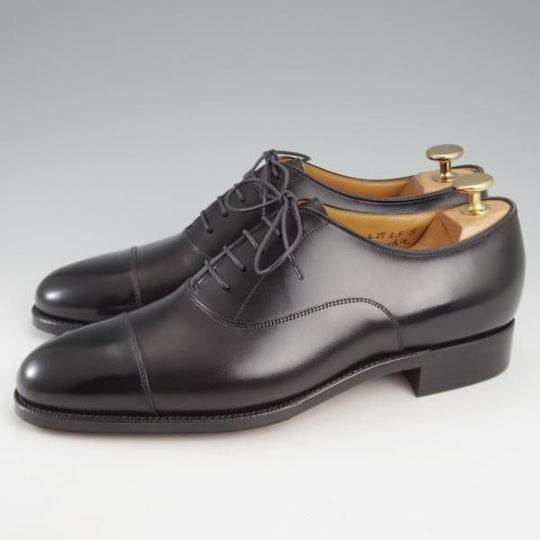 未使用★(浅草)ギルド・オブ・クラフツ SIZE 6.5(S)【定価￥115,500-★Blackie/ストレートチップ】カーフ/黒/メンズ/Guild of crafts★k419