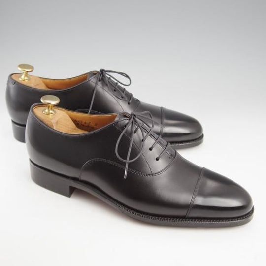 未使用★(浅草)ギルド・オブ・クラフツ SIZE 6.5(S)【定価￥115,500-★Blackie/ストレートチップ】カーフ/黒/メンズ/Guild of crafts★k419