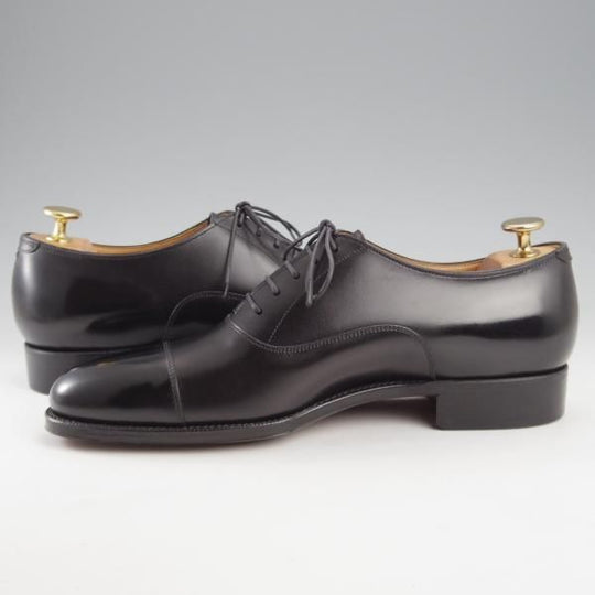 未使用★(浅草)ギルド・オブ・クラフツ SIZE 6.5(S)【定価￥115,500-★Blackie/ストレートチップ】カーフ/黒/メンズ/Guild of crafts★k419