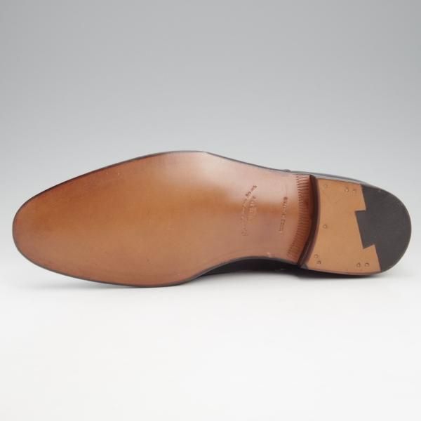 未使用★(浅草)ギルド・オブ・クラフツ SIZE 6.5(S)【定価￥115,500-★Blackie/ストレートチップ】カーフ/黒/メンズ/Guild of crafts★k419