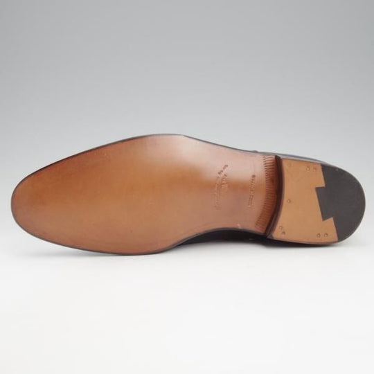 未使用★(浅草)ギルド・オブ・クラフツ SIZE 6.5(S)【定価￥115,500-★Blackie/ストレートチップ】カーフ/黒/メンズ/Guild of crafts★k419