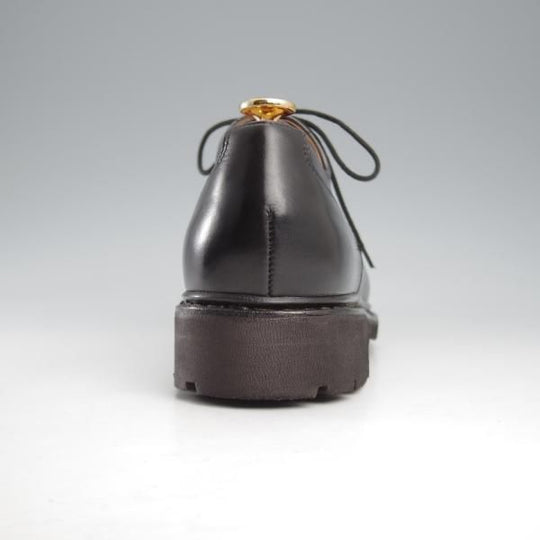 極美品★パラブーツ SIZE 6.5【現行定価￥79,200-★旧タグ/CHAMBORD/シャンボード】TEXソール/リスレザー/黒/Uチップ/Paraboot★k420