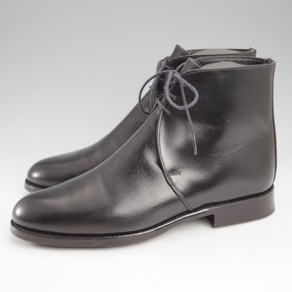 美品★トリッカーズ SIZE 7-4(UK6.5程度)【定価￥84,700-★ユニオンワークス別注/ジョージブーツ】M4550/黒/UNION WORKS/Tricker's★k422