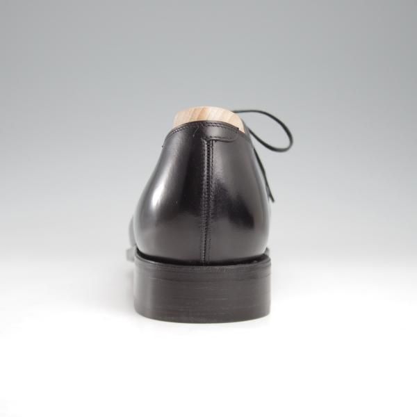 未使用★(浅草)ギルド・オブ・クラフツ SIZE 8(S)【定価￥115,500-★Blackie/(英国製)純正シューツリー付き】ストレートチップ/黒★k423