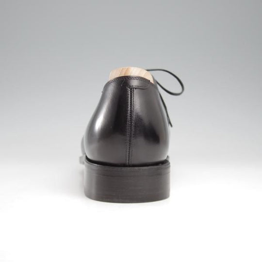 未使用★(浅草)ギルド・オブ・クラフツ SIZE 8(S)【定価￥115,500-★Blackie/(英国製)純正シューツリー付き】ストレートチップ/黒★k423