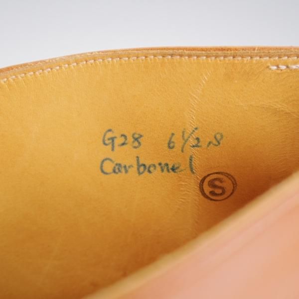 未使用★(HM)ギルド・オブ・クラフツ US6.5D【税込上代￥187,000-★Carbonel/ハンドソーンウェルテッド製法】チャッカブーツ/薄茶★k428