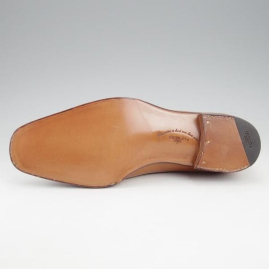 未使用★(浅草)ギルド・オブ・クラフツ US7D【税込上代￥330,000-★最上級/フルハンドメイド/純正ツリー付】サイドエラスティック★k431