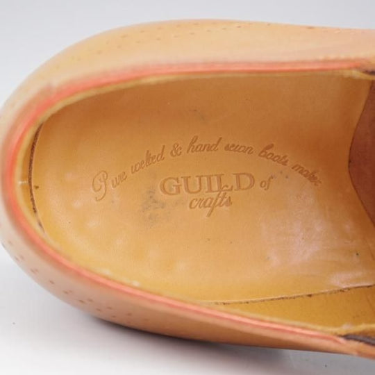 未使用★(浅草)ギルド・オブ・クラフツ US7D【税込上代￥330,000-★最上級/フルハンドメイド/純正ツリー付】サイドエラスティック★k431