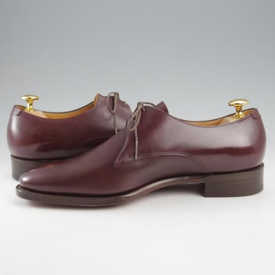 未使用★(HM)ギルド・オブ・クラフツ US6E【税込上代￥165,000-★Rusty/ハンドソーンウェルテッド製法】プレーントゥ/赤茶/メンズ★k434