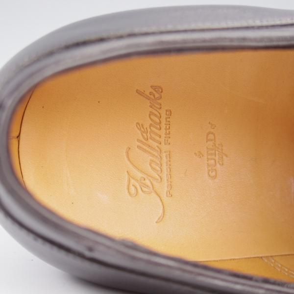 未使用★(HM)ギルド・オブ・クラフツ US7C【税込上代￥165,000-★Runtis/ハンドソーンウェルテッド製法】モンクストラップ/黒★k435