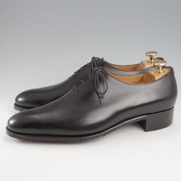 未使用★(HM)ギルド・オブ・クラフツ US7.5C【税込上代￥165,000-★Jetta/ハンドソーンウェルテッド製法】ホールカット/黒/メンズ★k436