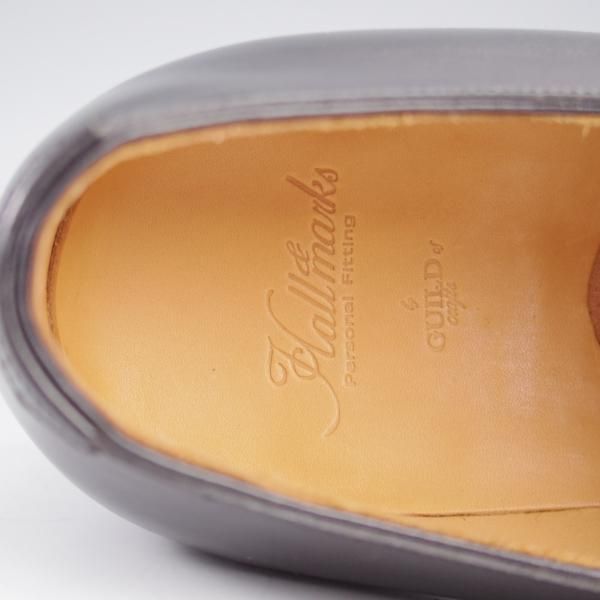 未使用★(HM)ギルド・オブ・クラフツ US7.5C【税込上代￥165,000-★Jetta/ハンドソーンウェルテッド製法】ホールカット/黒/メンズ★k436