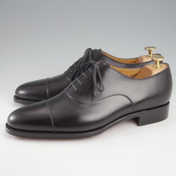 未使用★(浅草)ギルド・オブ・クラフツ SIZE 8(M)【定価￥115,500-★Blackie/ストレートチップ】カーフ/黒/メンズ/Guild of crafts★k438