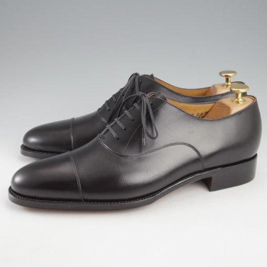 未使用★(浅草)ギルド・オブ・クラフツ SIZE 8(M)【定価￥115,500-★Blackie/ストレートチップ】カーフ/黒/メンズ/Guild of crafts★k438