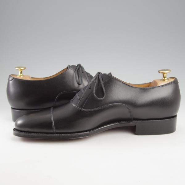 未使用★(浅草)ギルド・オブ・クラフツ SIZE 8(M)【定価￥115,500-★Blackie/ストレートチップ】カーフ/黒/メンズ/Guild of crafts★k438