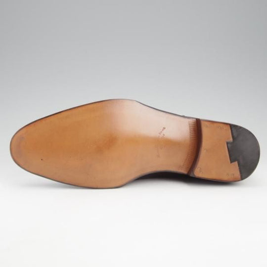 未使用★(浅草)ギルド・オブ・クラフツ SIZE 8(M)【定価￥115,500-★Blackie/ストレートチップ】カーフ/黒/メンズ/Guild of crafts★k438