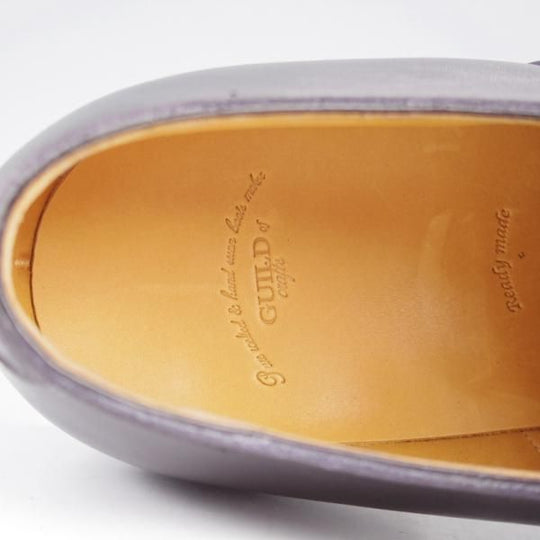 未使用★(浅草)ギルド・オブ・クラフツ SIZE 8(M)【定価￥115,500-★Blackie/ストレートチップ】カーフ/黒/メンズ/Guild of crafts★k438