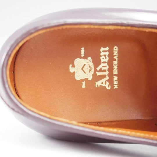 未使用★オールデン 8.5E【現行定価18万円程度★コードバン仕様/ハンプトンラスト/9015】パンチドキャップトゥ/赤茶/メンズ/ALDEN★k439