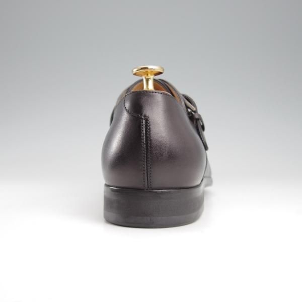 未使用★(仏)ベルルッティ SIZE 7.5【黒系パティーヌ★ヴェネチアレザー/モンクストラップ】NERO GRIGIO/黒/メンズ/Berluti★k442